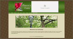Desktop Screenshot of peacockfh.com